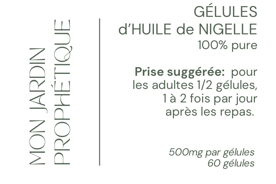 Gélules d’Huile de Nigelle (boîte de 60)