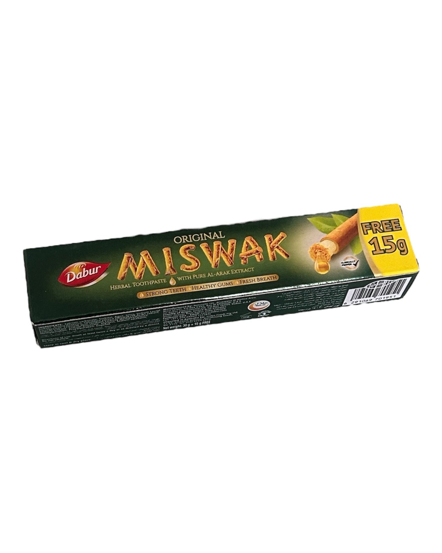 Dentifrice au Siwak - Dabur Miswak 45g