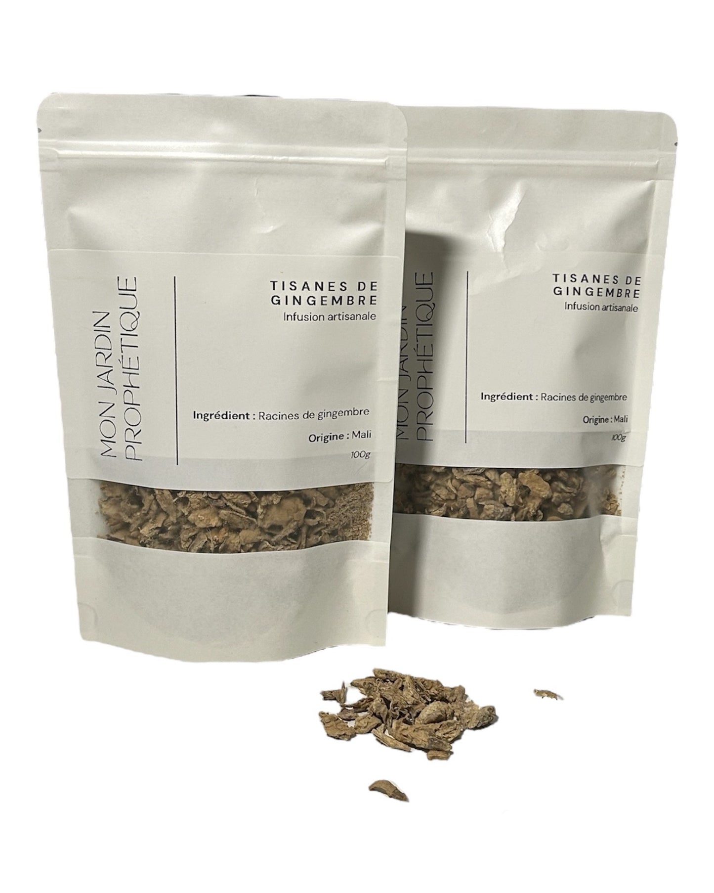 Tisane de gingembre - Vrac : 100g