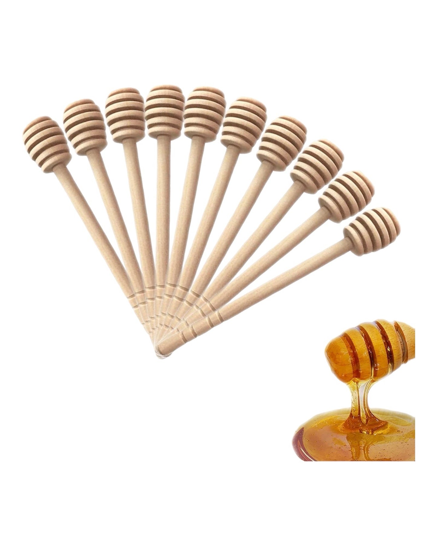 Cuillère miel bois