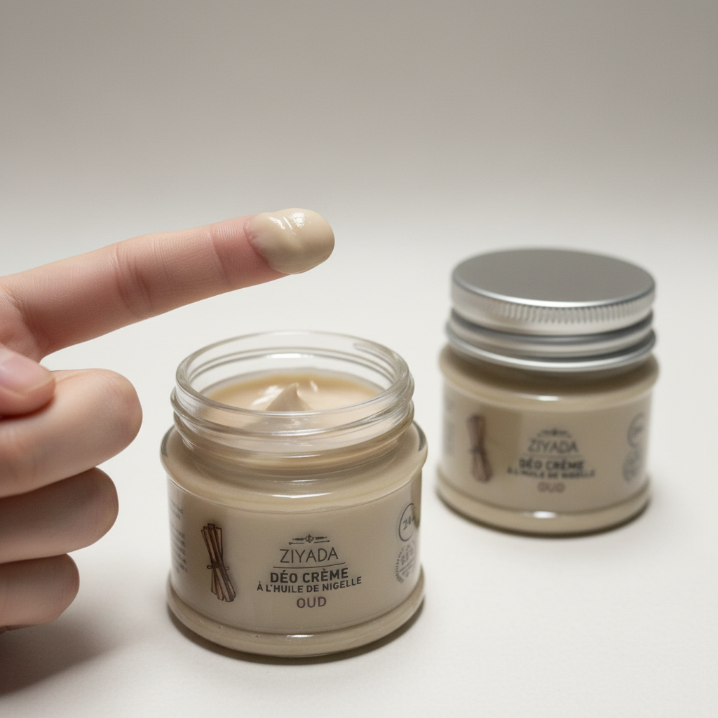 Déodorant Crème à l’Huile de Nigelle – Oud | Ziyada (24 h)