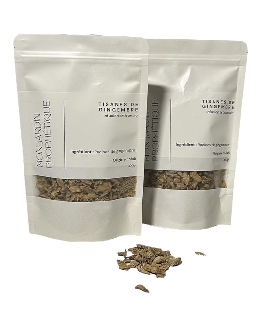 Tisane de gingembre - Vrac : 100g