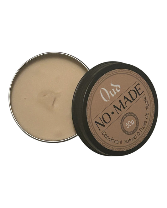 Déodorant naturel à l’huile de nigelle et oud 50g – No Made