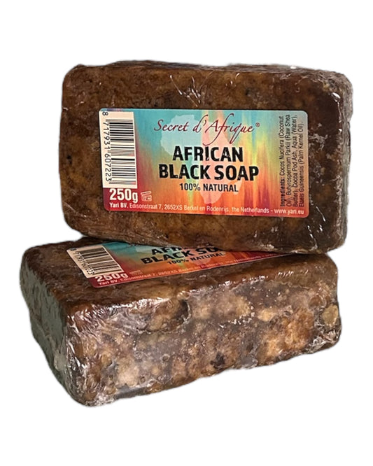 Savon Noir africain 100% naturel - Secret d’Afrique