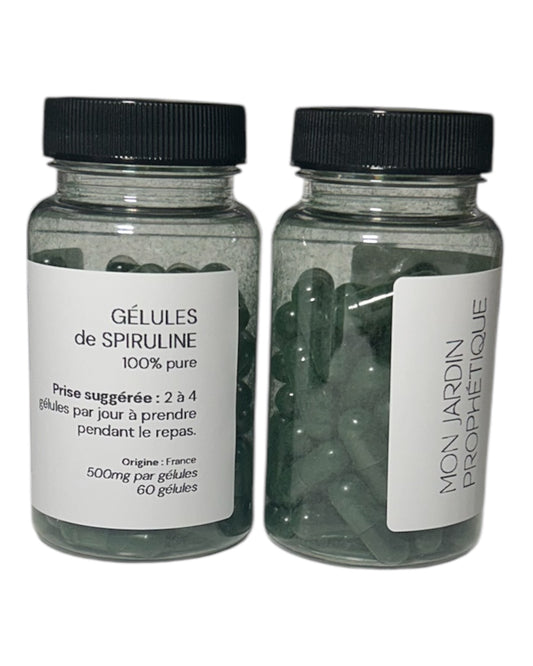 Gélules de spiruline - boîte de 60