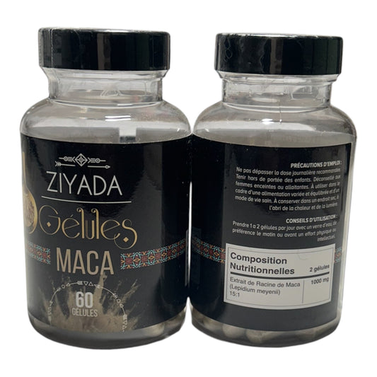 Gélules de Maca – Ziyada (60 gélules)