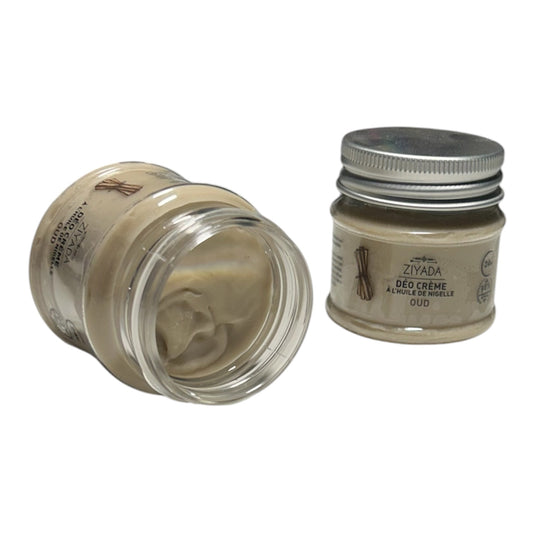 Déodorant Crème à l’Huile de Nigelle – Oud | Ziyada (24 h)