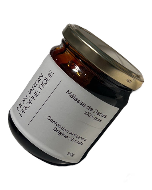 Pot de mélasse de datte pure et naturelle 100% artisanale Mon Jardin Prophétique⁠